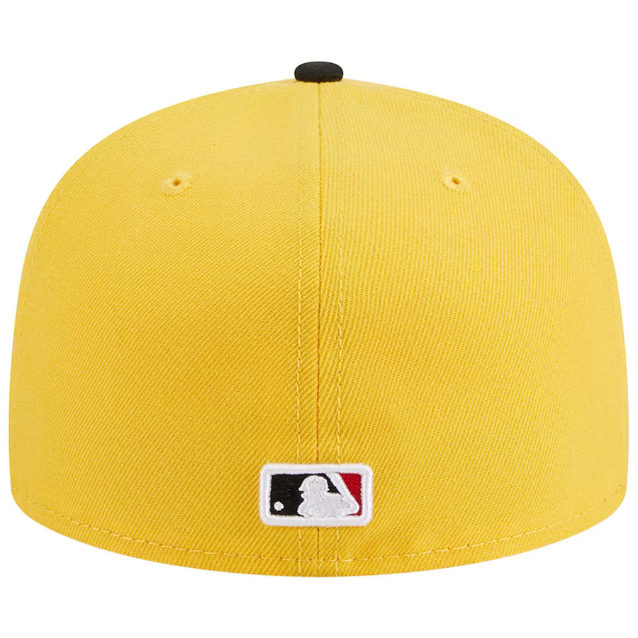 New Era Atlanta Braves Yellow/Black Grilled 2023 59FIFTY Fitted Hat