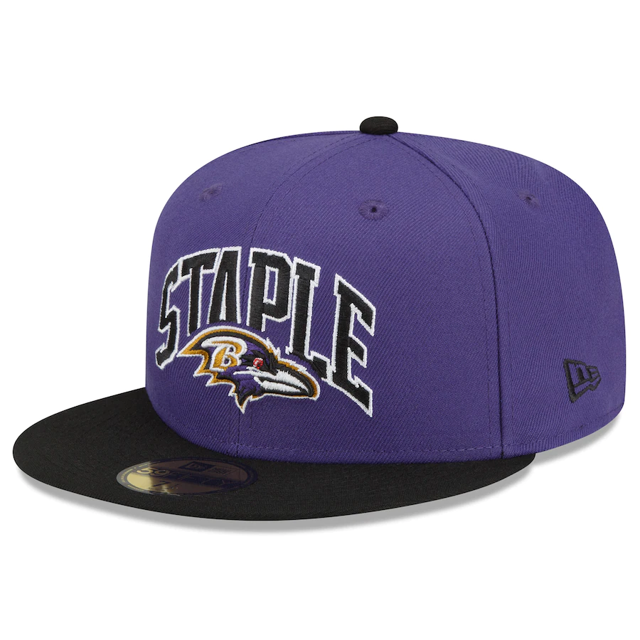 New Era NFL x Staple Baltimore Ravens 2022 59FIFTY Fitted Hat