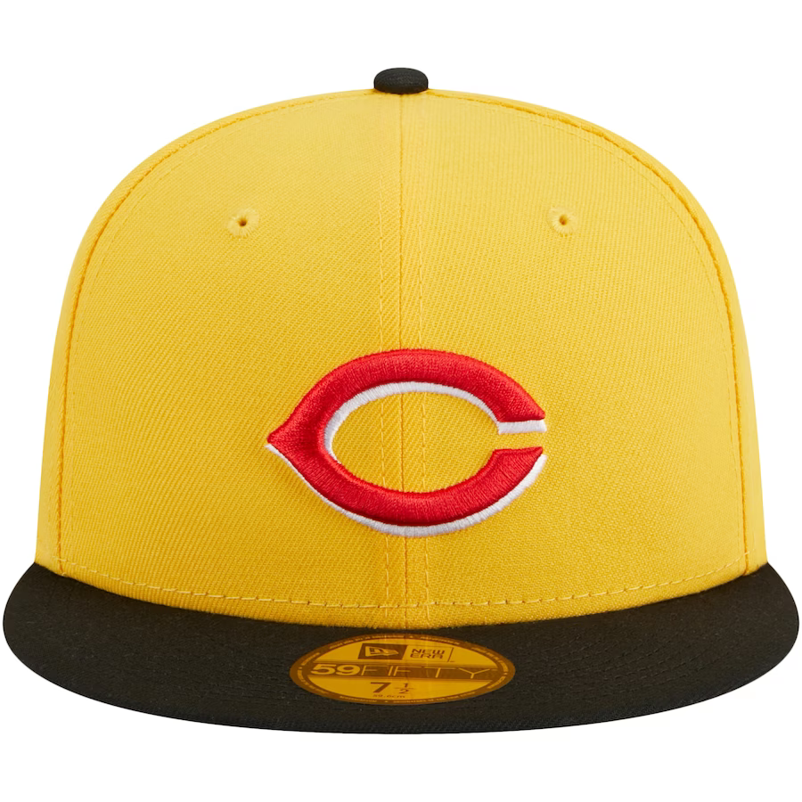 New Era Cincinnati Reds Yellow/Black Grilled 2023 59FIFTY Fitted Hat