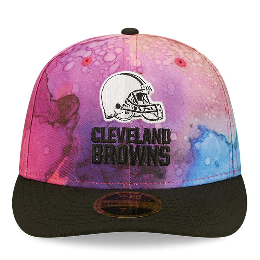 New Era Cleveland Browns NFL Crucial Catch Ink Dye 2022 Low Profile 59FIFTY Fitted Hat