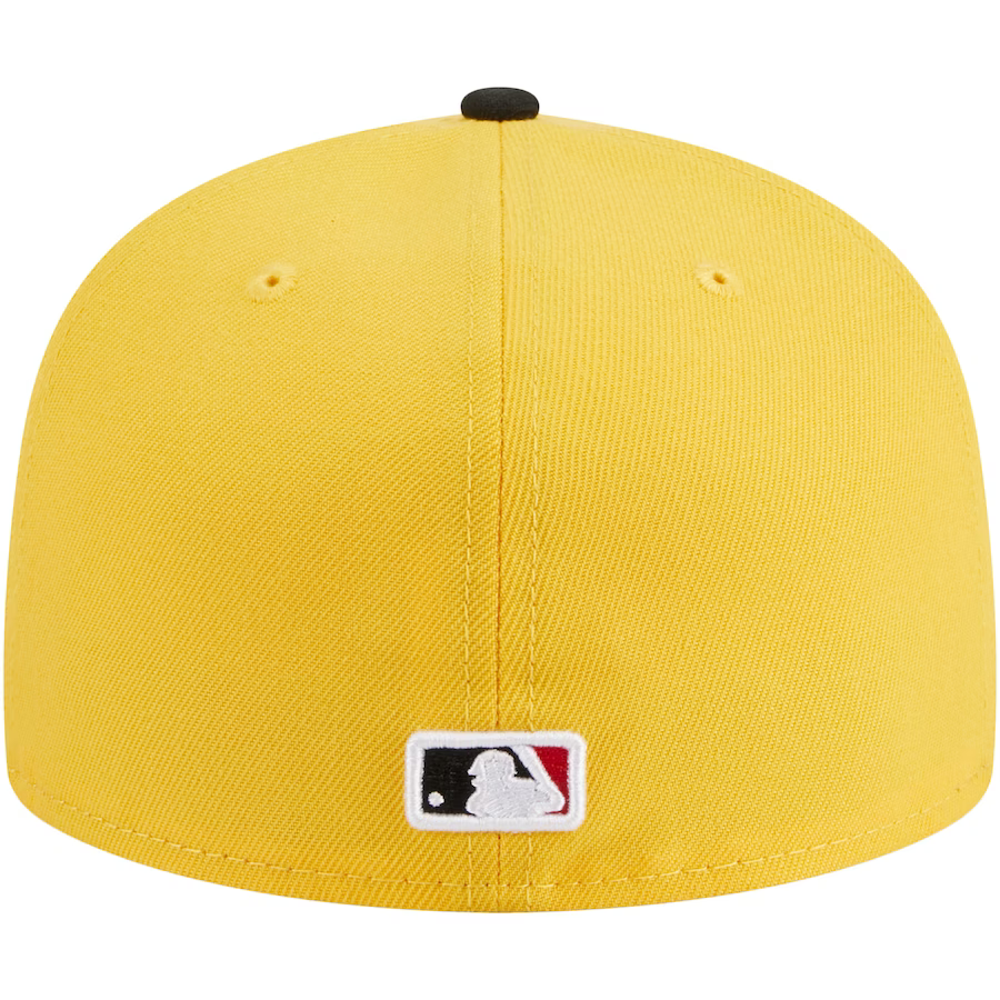 New Era Cleveland Guardians Yellow/Black Grilled 2023 59FIFTY Fitted Hat