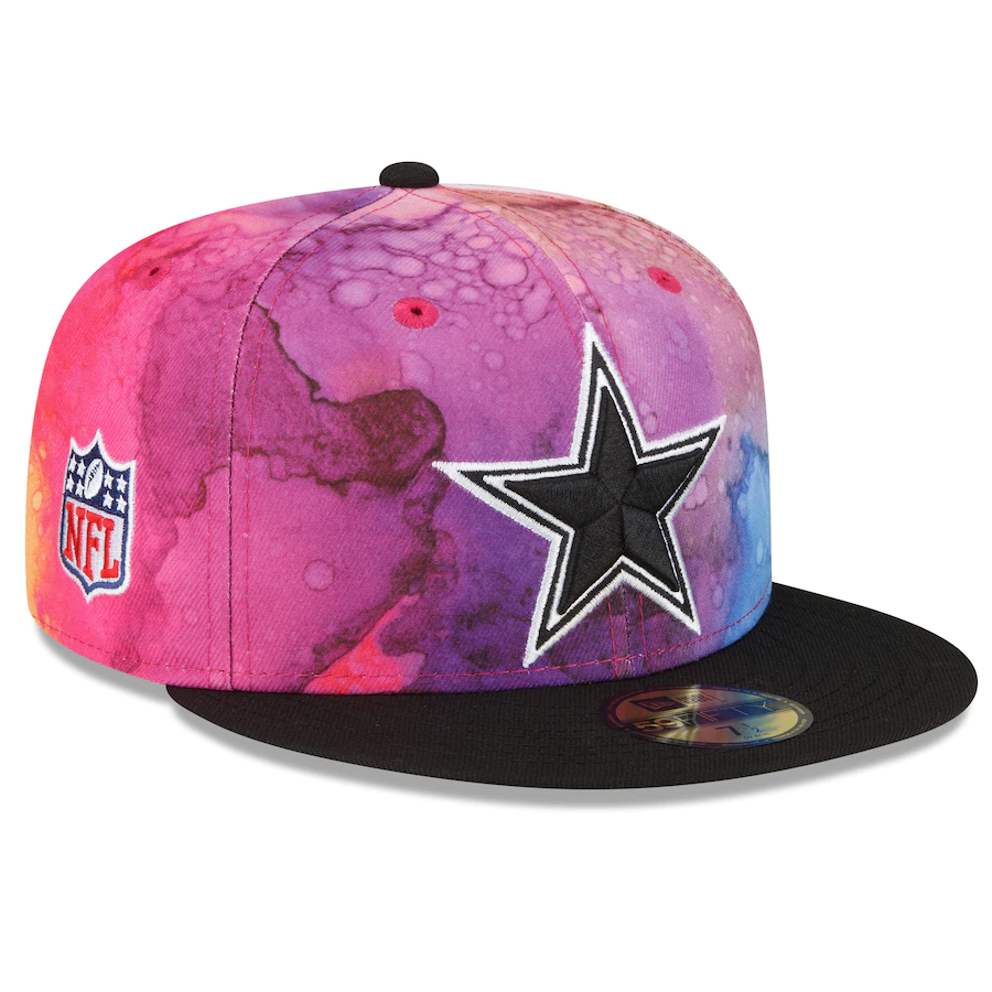 New Era Dallas Cowboys NFL Crucial Catch 2022 Ink Dye 59FIFTY Fitted Hat