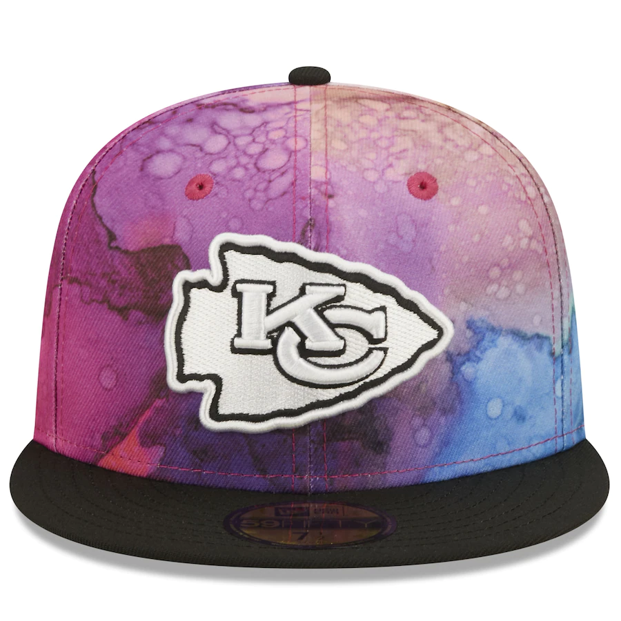 New Era Kansas City Chiefs NFL Crucial Catch 2022 Ink Dye 59FIFTY Fitted Hat