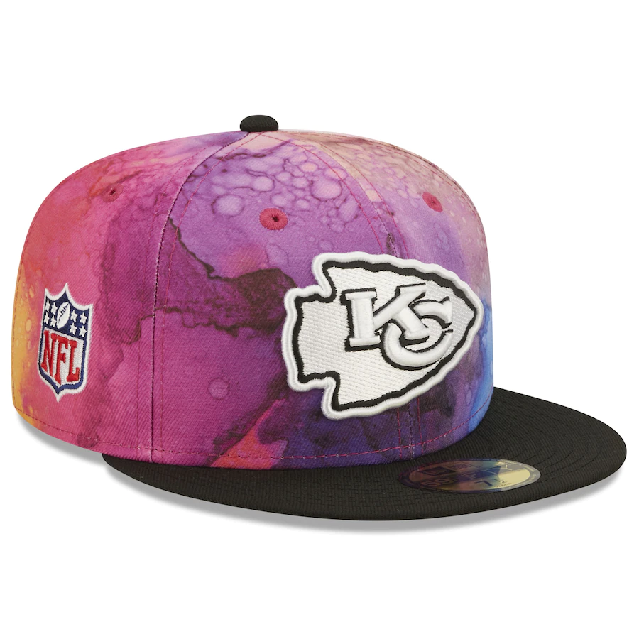 New Era Kansas City Chiefs NFL Crucial Catch 2022 Ink Dye 59FIFTY Fitted Hat