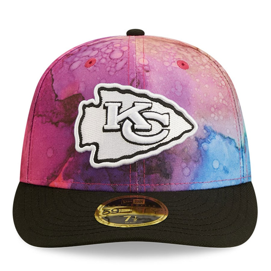 New Era Kansas City Chiefs NFL Crucial Catch Ink Dye 2022 Low Profile 59FIFTY Fitted Hat