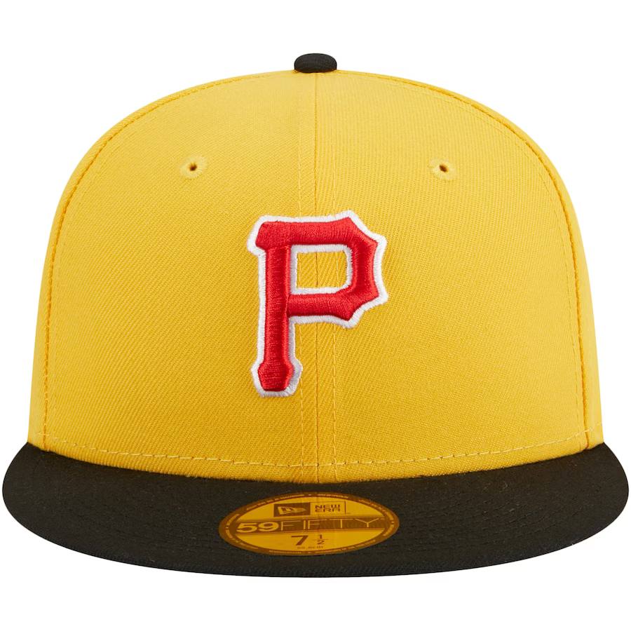 New Era Pittsburgh Pirates Yellow/Black Grilled 2023 59FIFTY Fitted Hat