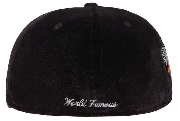 New Era Supreme Black Velvet 59FIFTY Fitted Hat