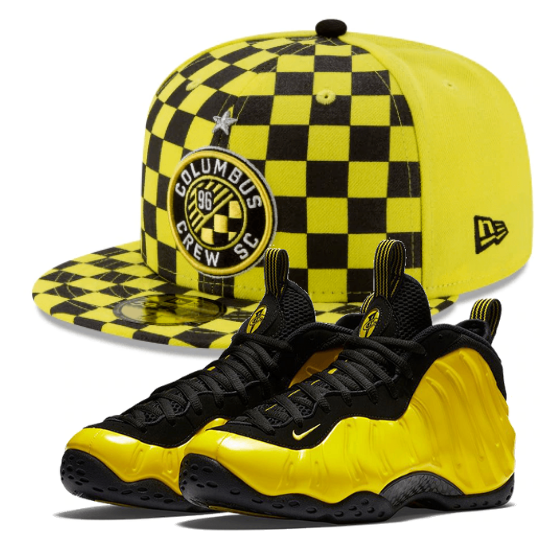 New Era Columbus Crew Jersey Hook 59Fifty  Fitted Hat With Matching Sneakers