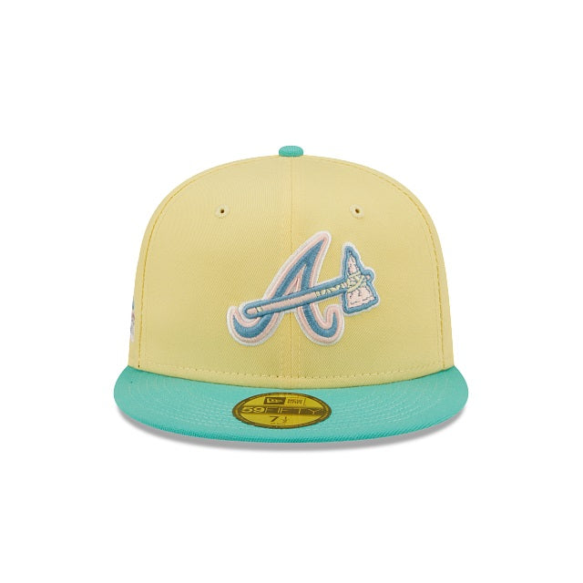 New Era Atlanta Braves 2000 All-Star Game Yellow/Teal 59FIFTY Fitted Hat