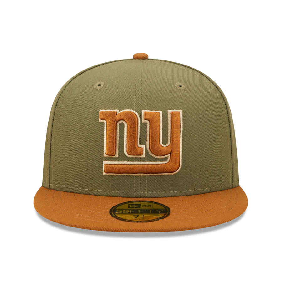 New Era New York Giants 2004 Pro Bowl Olive/Brown Toasted Peanut 59FIFTY Fitted Hat