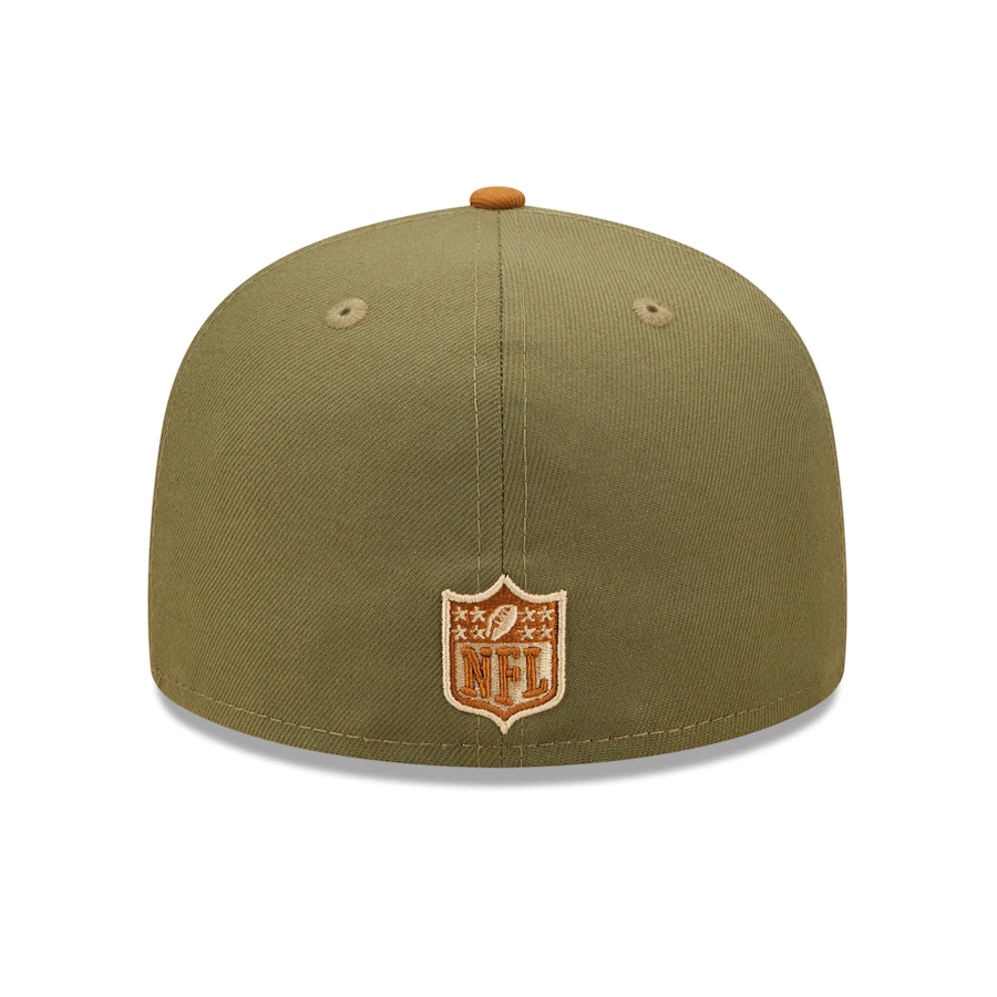 New Era Seattle Seahawks 40 Season Olive/Brown Toasted Peanut 59FIFTY Fitted Hat