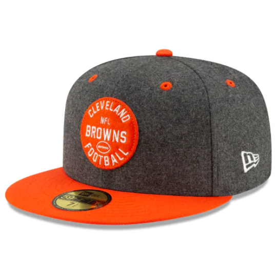 New Era Cleveland Browns Sideline 59Fifty Fitted Hat