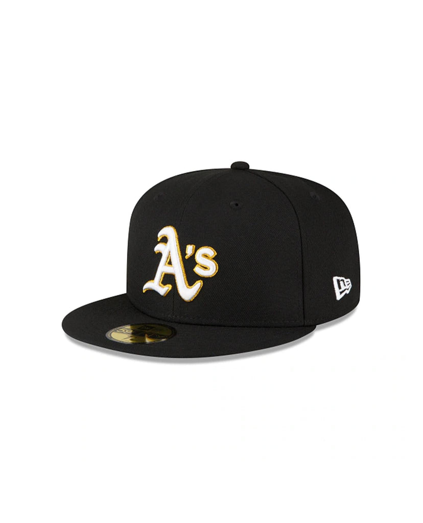 New Era Oakland Athletics Metallic Logo 59FIFTY Fitted Hat