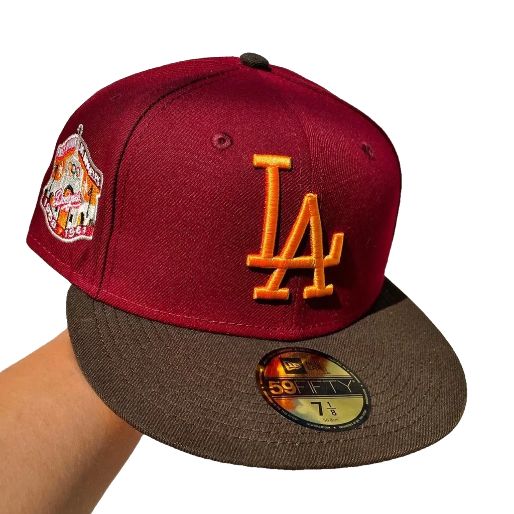 New Era Los Angeles Dodgers x USC Trojans Crossover 59FIFTY Fitted Hat