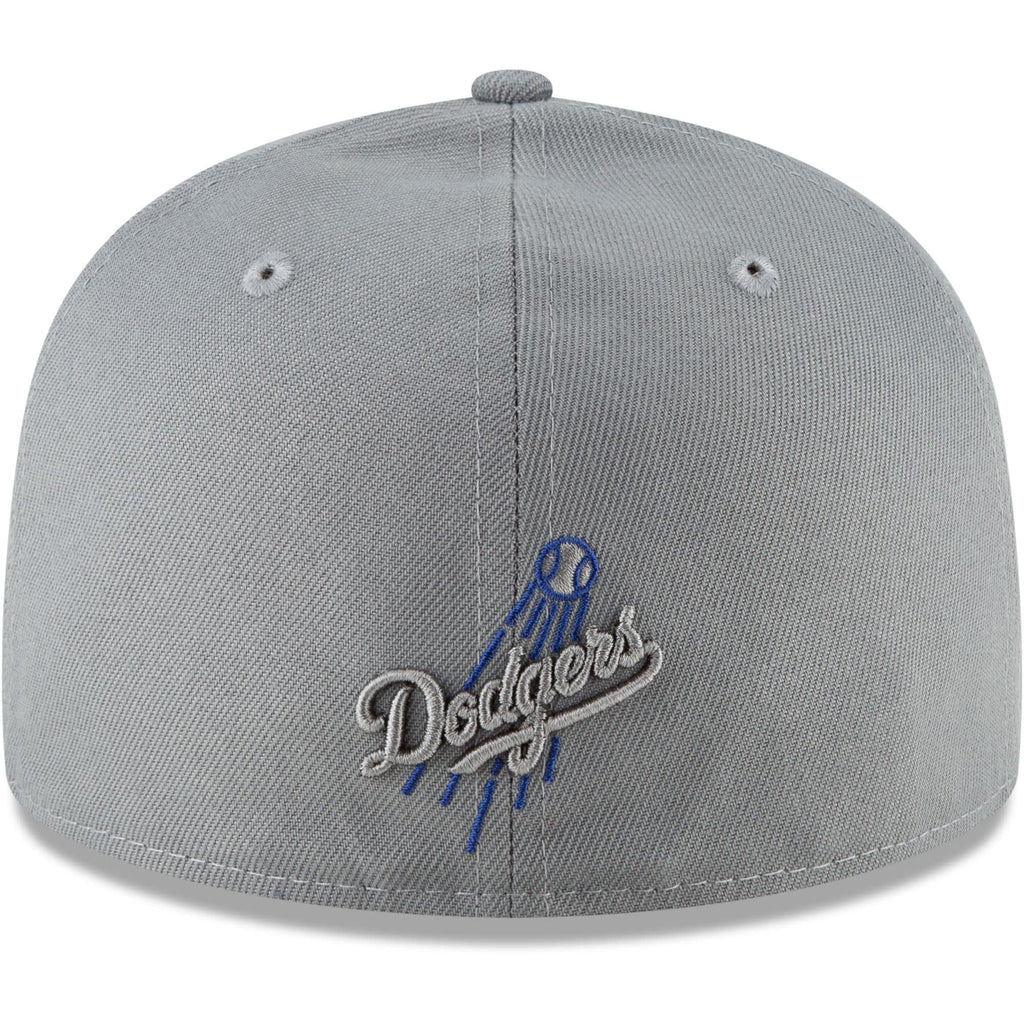 New Era Los Angeles Dodgers Gray Alternate Logo Elements 59FIFTY Fitted Hat