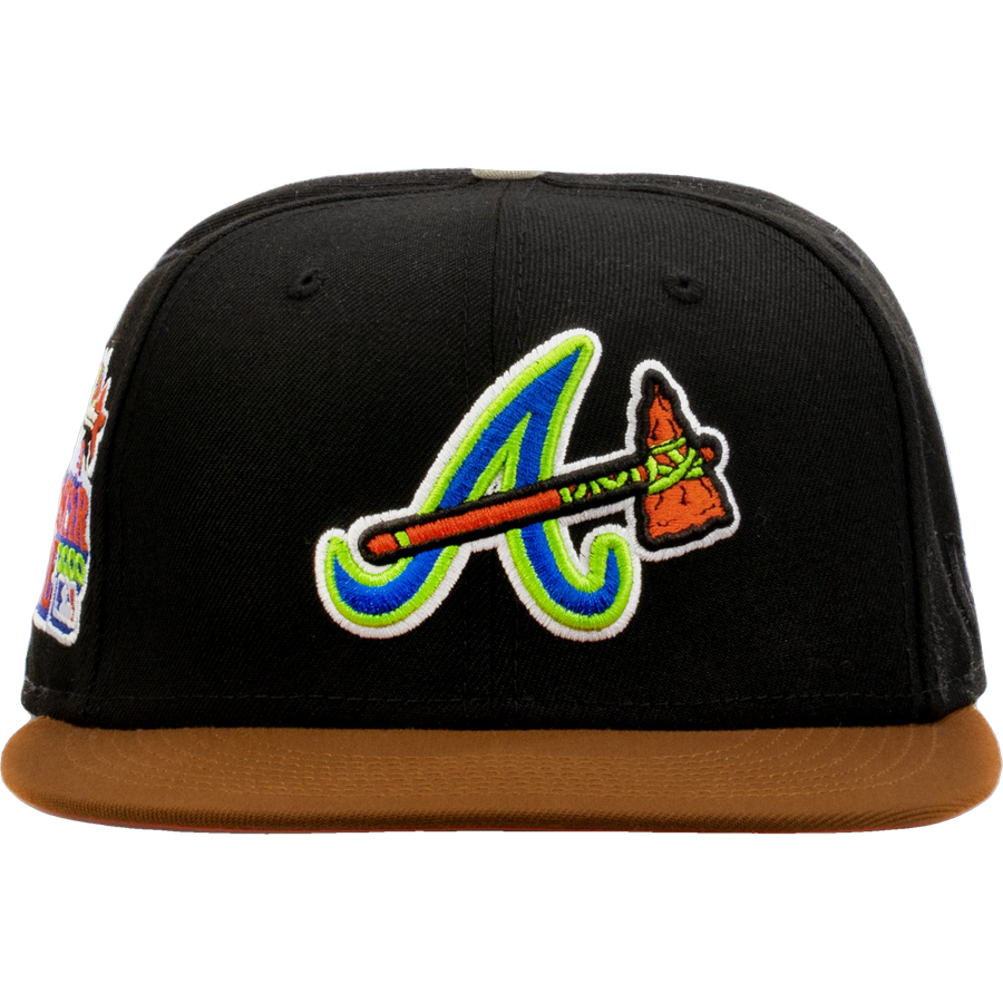 New Era x Shoe Palace Atlanta Braves "Gingerbread" 59FIFTY Fitted Hat