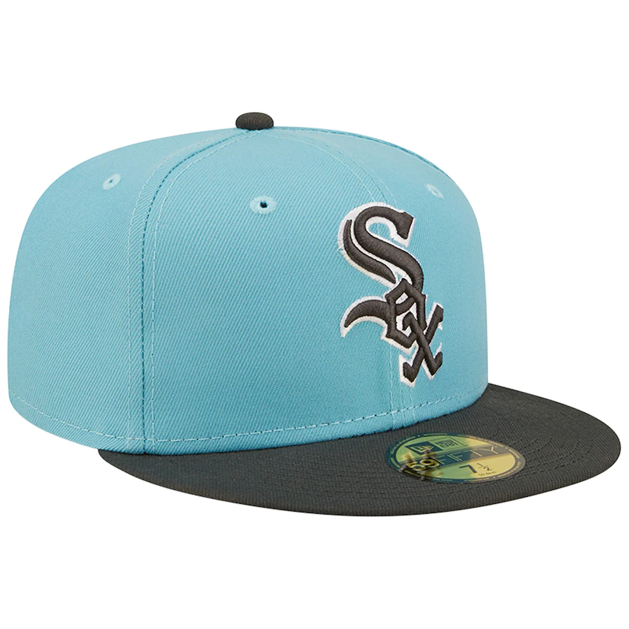 New Era Chicago White Sox Light Blue/Charcoal Two-Tone Color Pack 59FIFTY Fitted Hat
