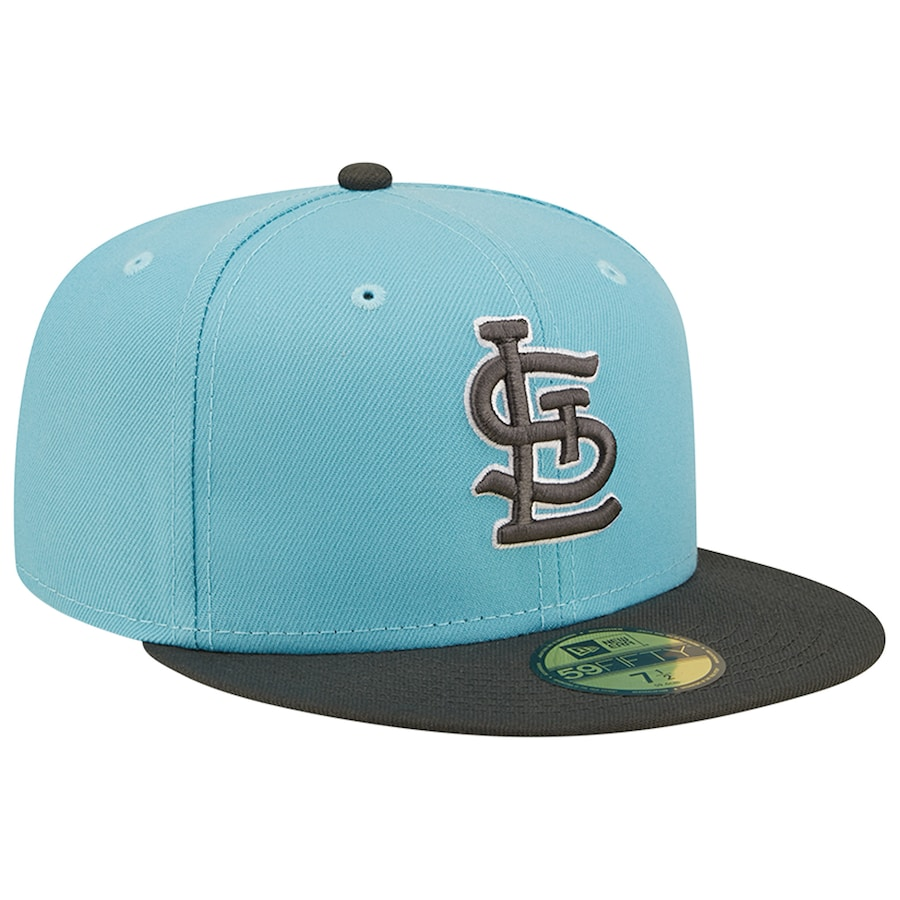 New Era St. Louis Cardinals Light Blue/Charcoal Two-Tone Color Pack ...