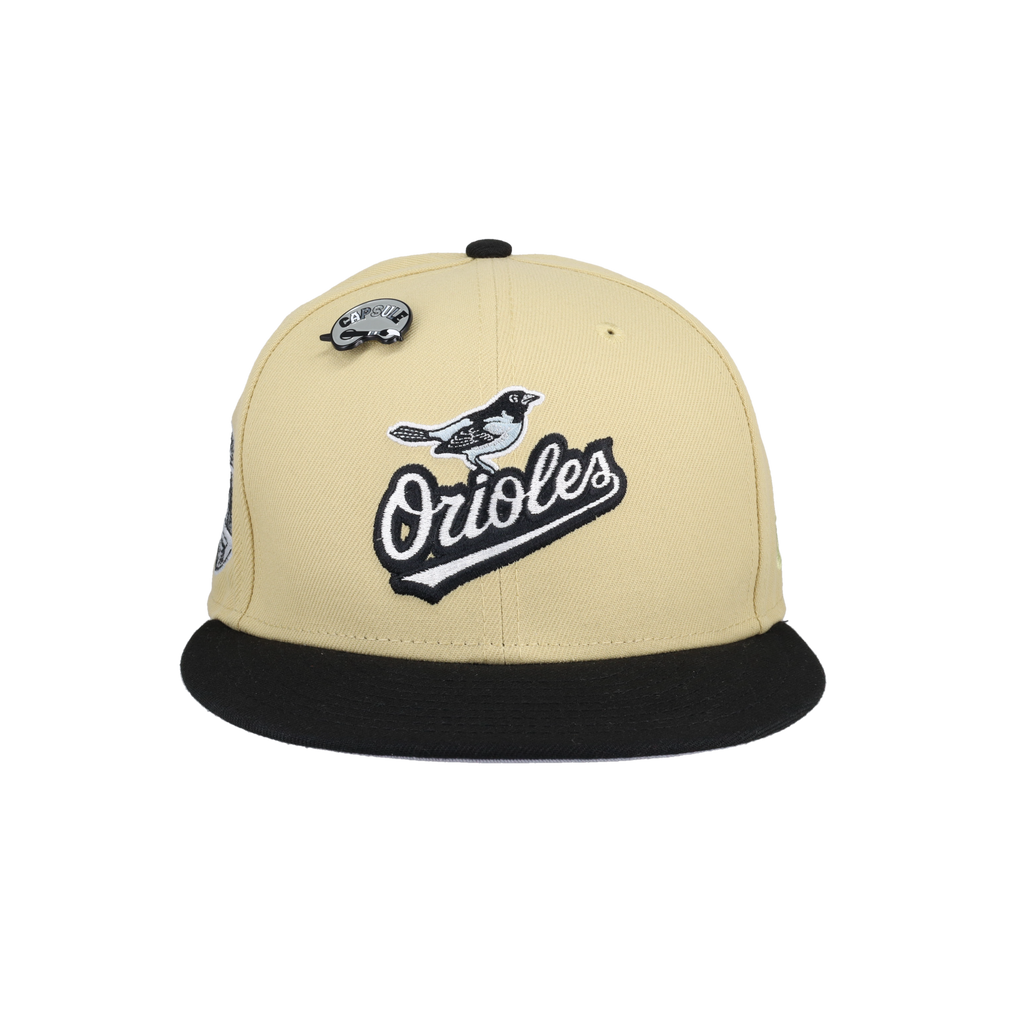 New Era Baltimore Orioles Color Bleed Collection Camden Yards 20th Anniversary 59FIFTY Fitted Hat