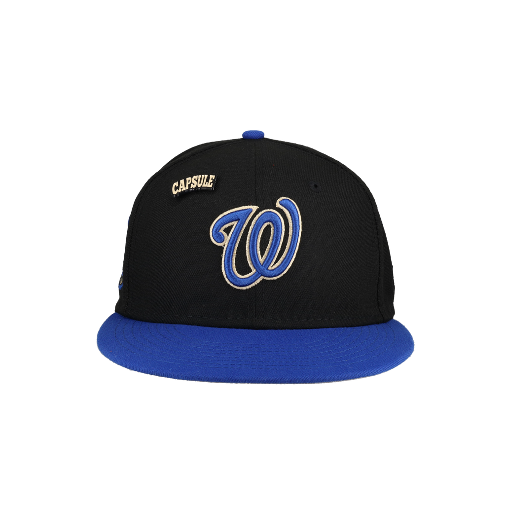 New Era Washington Nationals Colors in Cream 2.0 Collection Inaugural Season 59FIFTY Fitted Hat