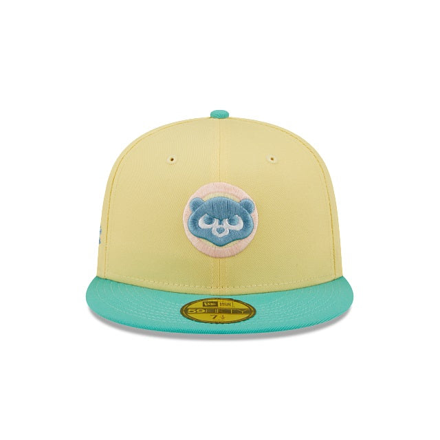 New Era Chicago Cubs 1990 All-Star Game Yellow/Teal 59FIFTY Fitted Hat
