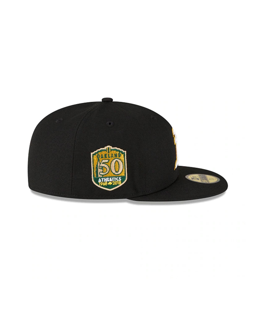 New Era Oakland Athletics Metallic Logo 59FIFTY Fitted Hat
