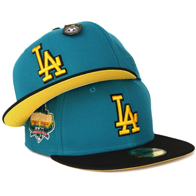 New Era CrownMinded X Hallucinathan Los Angeles Dodgers 'Golden Goal' 40th Anniversary 59FIFTY Fitted Hat