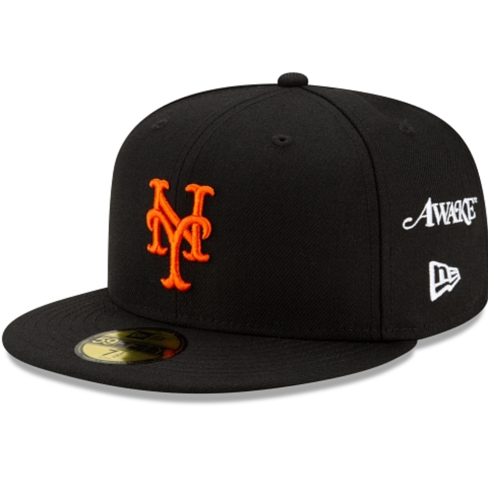 New Era Awake x New York Mets Subway Series Black 59FIFTY Fitted Hat