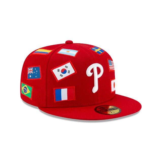 New Era Philadelphia Phillies All Over Flag 59FIFTY Fitted Hat