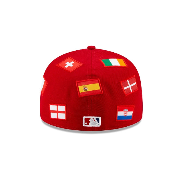 New Era Philadelphia Phillies All Over Flag 59FIFTY Fitted Hat