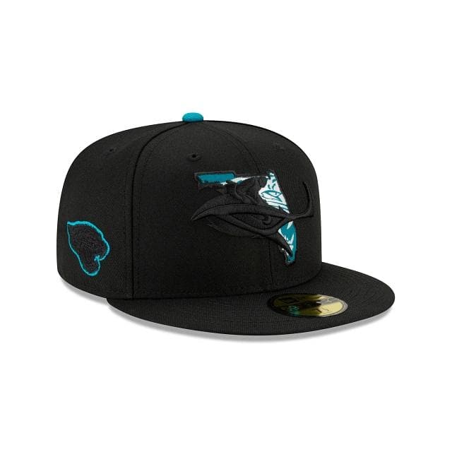 New Era Jacksonville Jaguars State Logo Reflect Fitted Hat