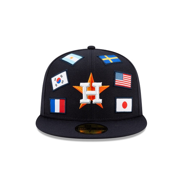 New Era Houston Astros All Over Flag 59FIFTY Fitted Hat