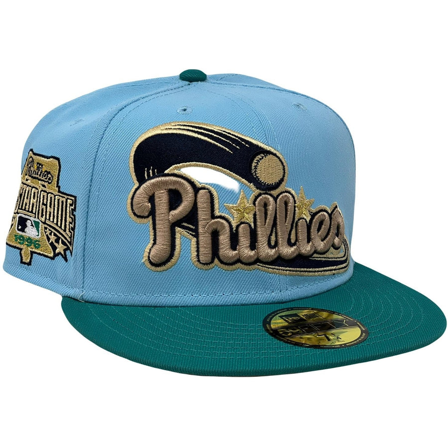 New Era Philadelphia Phillies 1996 All-Star Game Doscientos Blue/Northwest Green 59FIFTY Fitted Hat