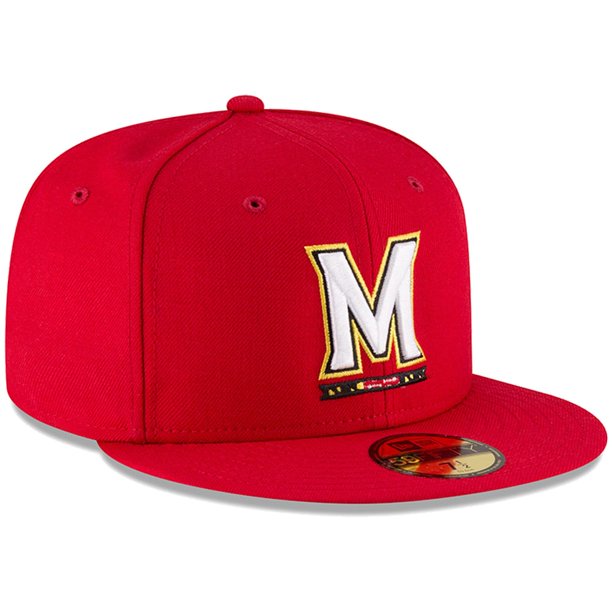 New Era Maryland Terrapins Red Basic 59FIFTY Fitted Hat