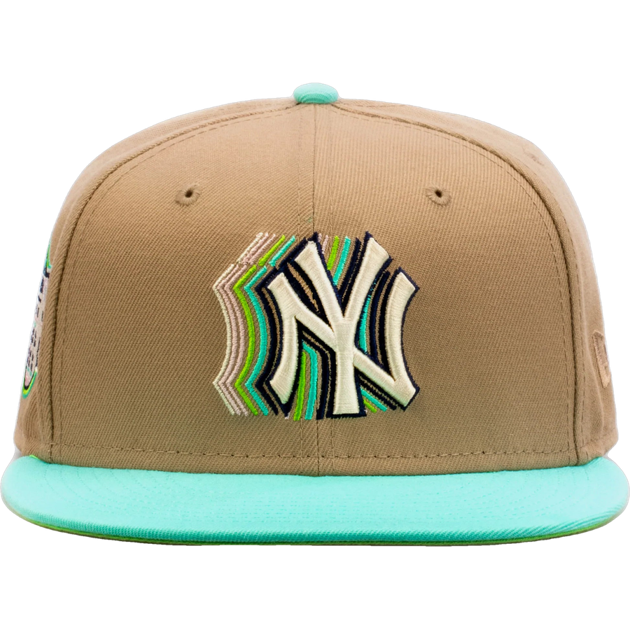 New Era x Shoe Palace New York Yankees 'Winter Wonderland' Beige/Mint 2023 59FIFTY Fitted Hat