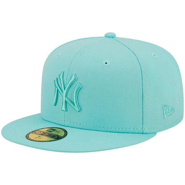 New Era New York Yankees Icon Color Pack 59FIFTY Fitted Hat - Turquoise