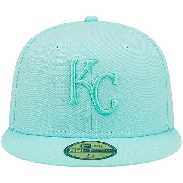 New Era Kansas City Royals Turquoise Icon Color Pack 59FIFTY Fitted Hat