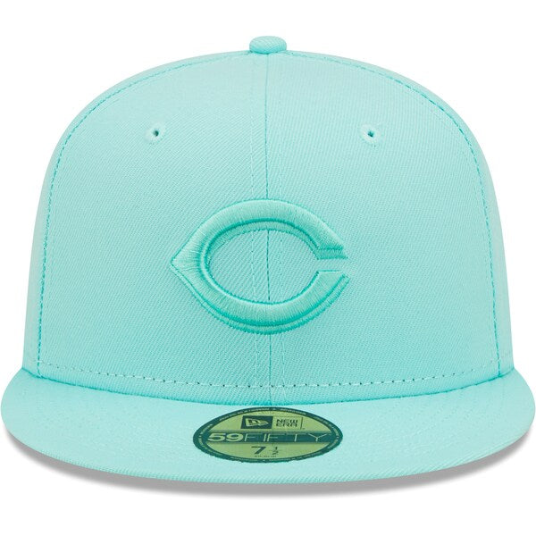 New Era Cincinnati Reds Icon Color Pack 59FIFTY Fitted Hat - Turquoise