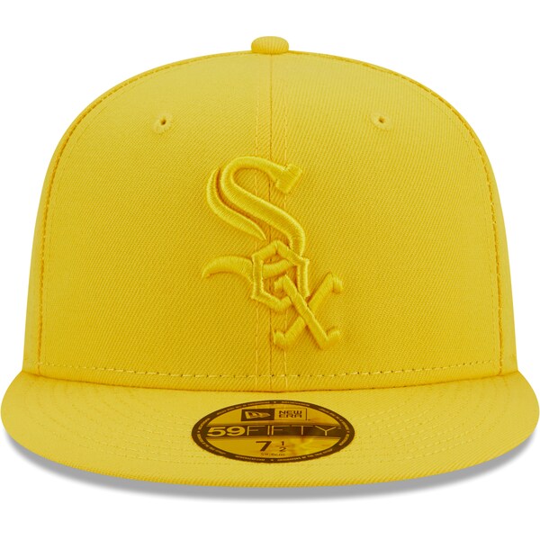 New Era Chicago White Sox Icon Color Pack 59FIFTY Fitted Hat - Yellow