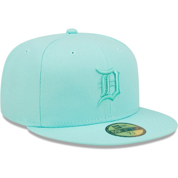 New Era Detroit Tigers Icon Color Pack 59FIFTY Fitted Hat - Turquoise