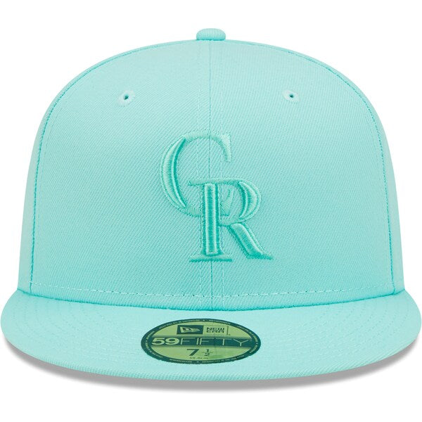 New Era Colorado Rockies Icon Color Pack 59FIFTY Fitted Hat - Turquoise