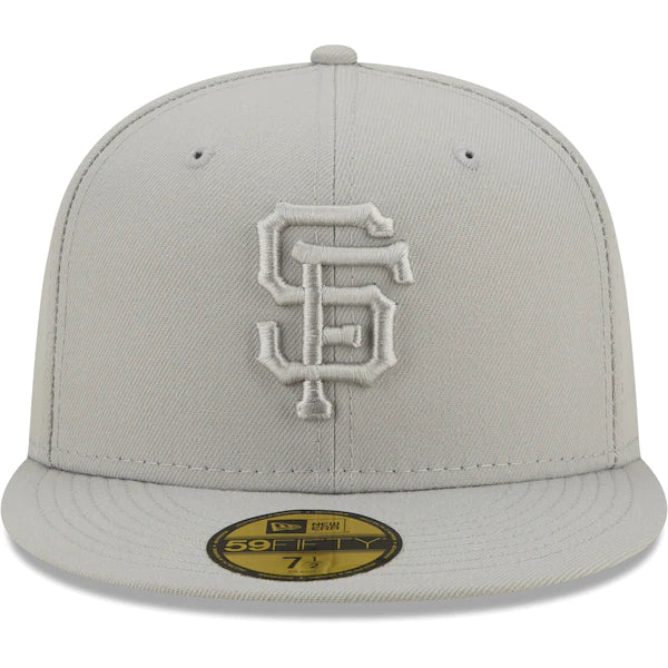New Era San Francisco Giants Icon Color Pack 59FIFTY Fitted Hat - Gray