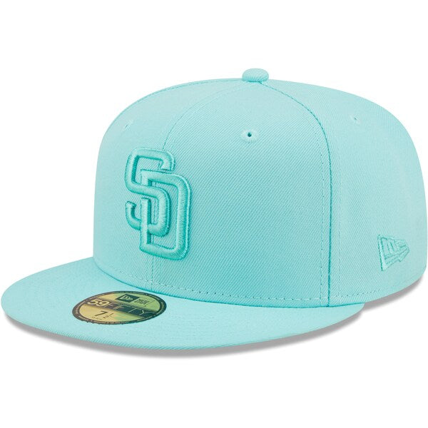 New Era San Diego Padres Icon Color Pack 59FIFTY Fitted Hat - Turquoise