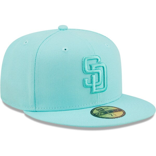 New Era San Diego Padres Icon Color Pack 59FIFTY Fitted Hat - Turquois