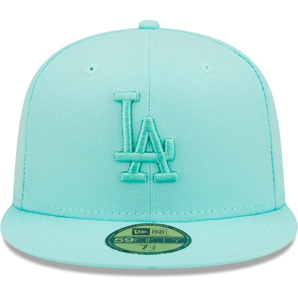New Era Los Angeles Dodgers Icon Color Pack 59FIFTY Fitted Hat - Turquoise