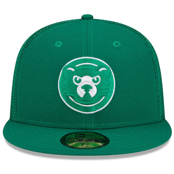 New Era  Chicago Cubs 2022 St. Patrick's Day On-Field 59FIFTY Fitted Hat