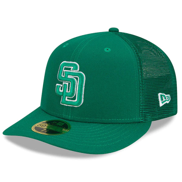 New Era San Diego Padres 2022 St. Patrick's Day On-Field Low Profile 59FIFTY Fitted Hat