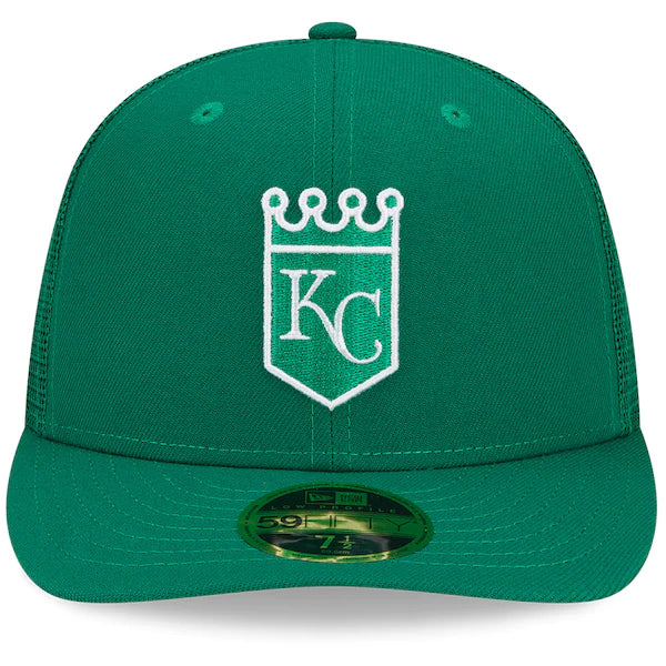 New Era Kansas City Royals 2022 St. Patrick's Day On-Field Low Profile 59FIFTY Fitted Hat