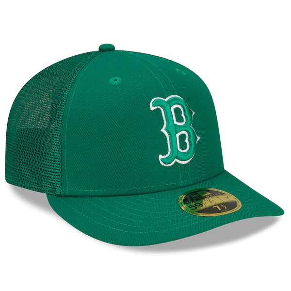 New Era Boston Red Sox 2022 St. Patrick's Day On-Field Low Profile 59FIFTY Fitted Hat