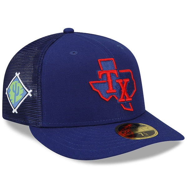 Spring Training Cap Texas Rangers New Era Texas Rangers 2022 Spring Training Low Profile 59FIFTY Fitted